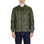 Gianni Lupo Green Polyamide Jackets & Coat for Men - Fall Winter Collection