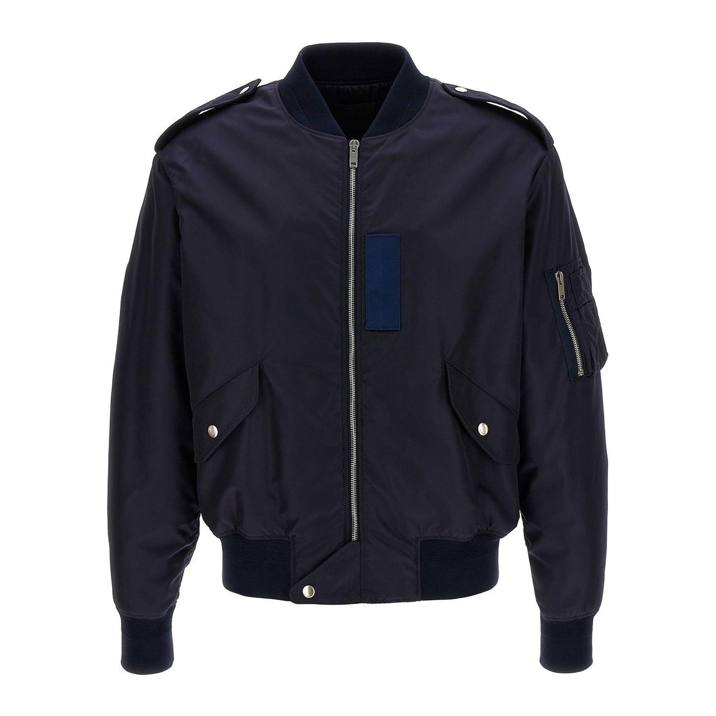 Givenchy Blue Polyamide Bomber