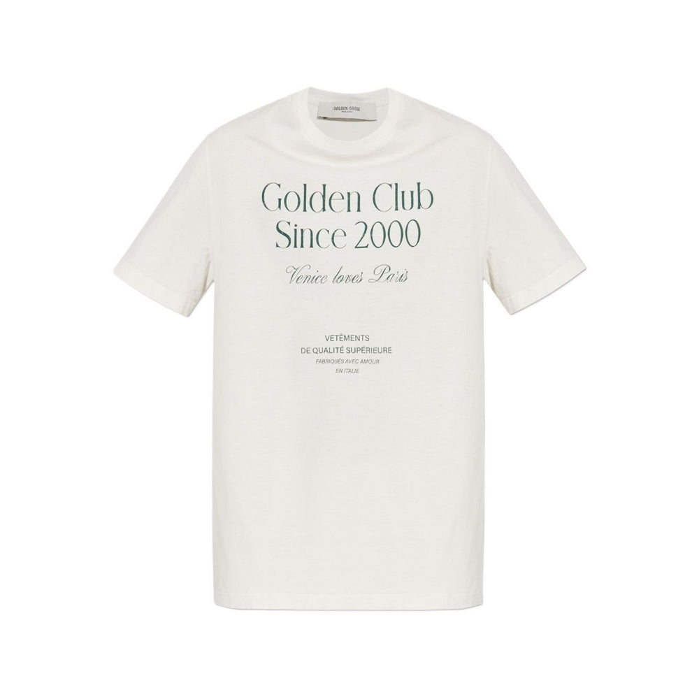 Golden Goose T-shirts and Polos White Topwear