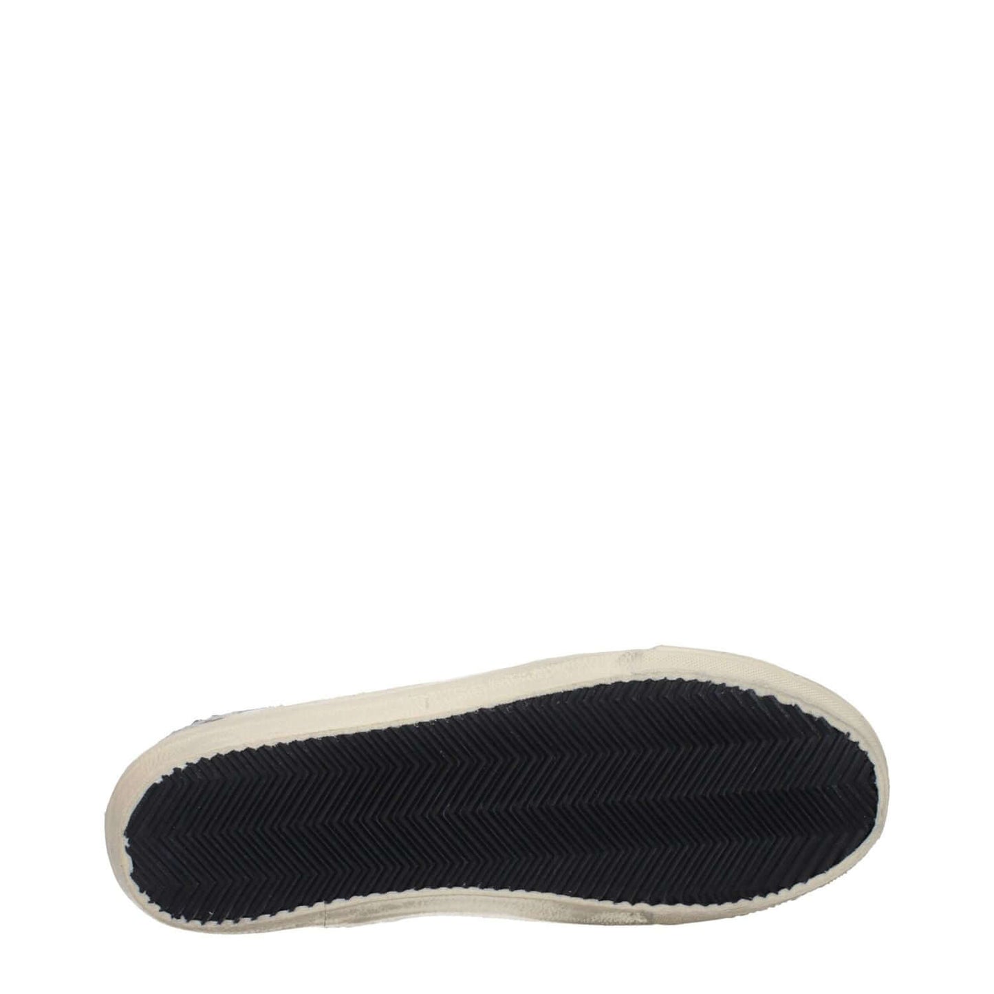 Sole of Golden Goose White Leather High Top Sneakers highlighting tread pattern, style code F81440, vintage and aged effects.