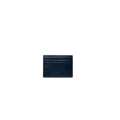 Guess Black Leather Cardholder - Stylish and compact card case for men, made from high-quality leather for durability and functionality.