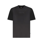 Guess Jeans Black Cotton Men Oversize T-Shirt