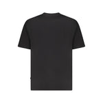 Guess Jeans Black Cotton Men Oversize T-Shirt
