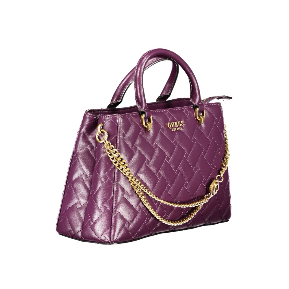 Front view with bag zipped and handles upright.