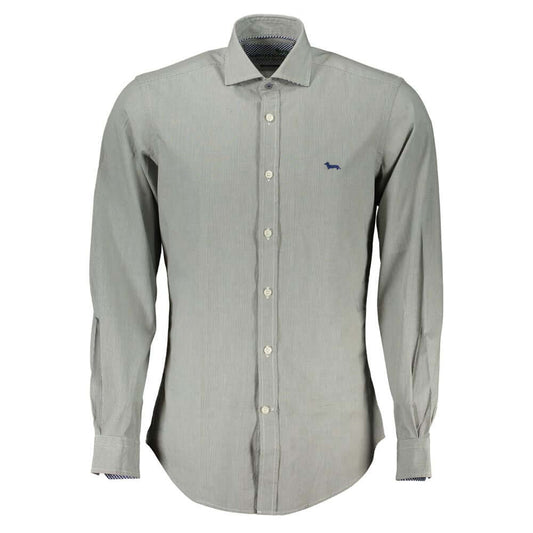 Harmont & Blaine Green Cotton Shirt