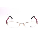 Hogan Gray Metal Frames for women in glossy palladium, model HO5008016 with dimensions 52/18/135 mm