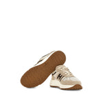 Hogan Pre Sneakers Hogan Hi-Fi, light beige, lace-up, memory foam insole, leather, perforated design, logo appliqué, hyperlight sole.