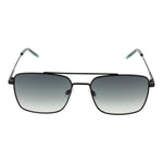 Hugo Boss Black Men Sunglass with black metal frame, green gradient lenses, full-rim style, protecting 100% UVA & UVB.