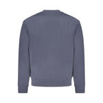 Hugo Boss Blue Cotton Men Sweater