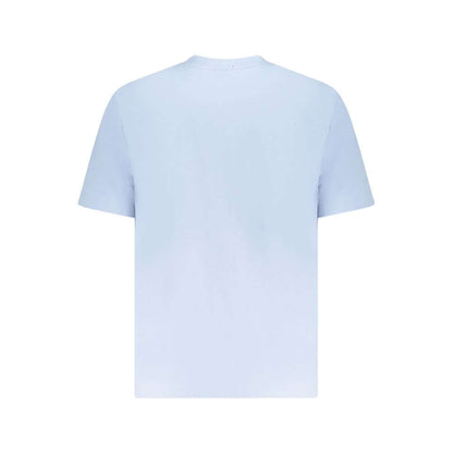 Hugo Boss Blue Cotton Men T-Shirt