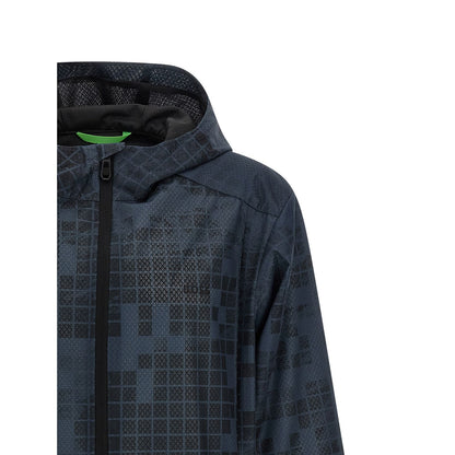 Hugo Boss Blue Rubber Shell Jacket
