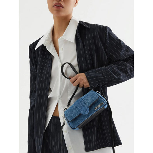 Jacquemus Denim Le Bambimou Petit Handbag