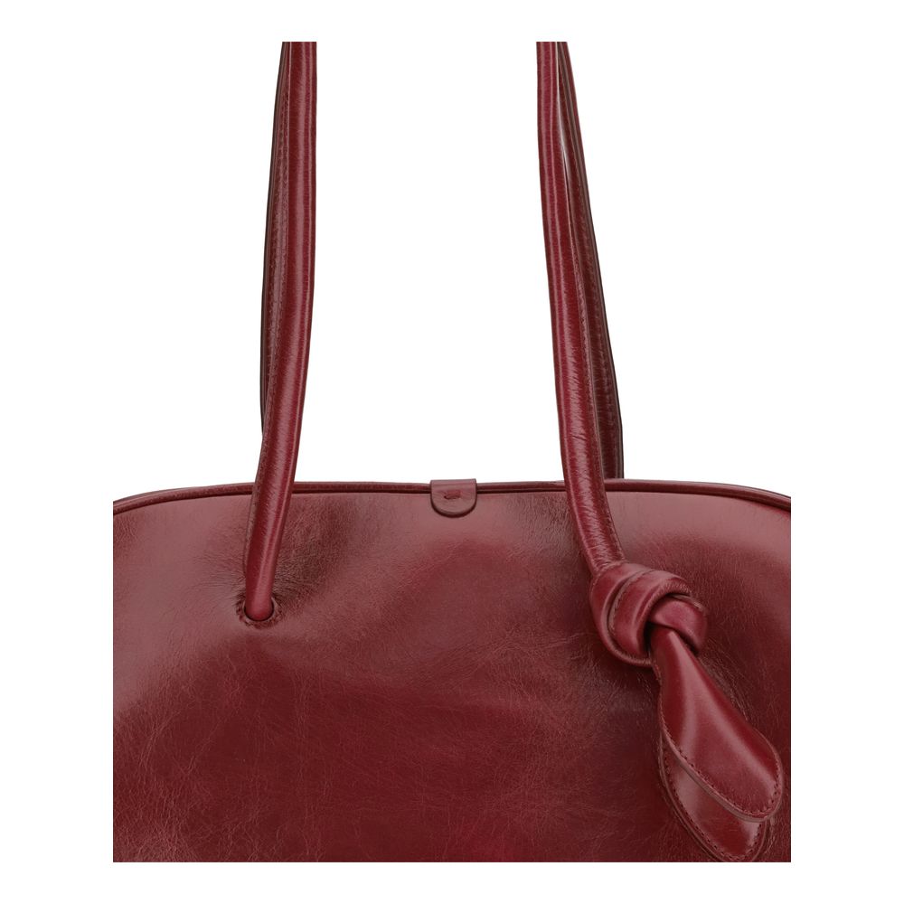 Jacquemus Red Calf Leather Bos Taurus Shoulder Bag
