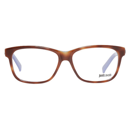 Just Cavalli Brown Plastic Glasses (Frames) unisex eyewear with dimensions 53/14/145 mm, stylish and durable design.