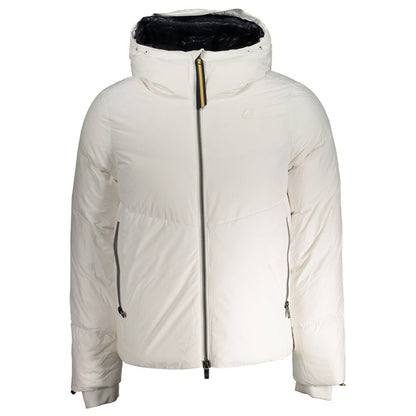 K-WAY White Polyester Men Jacket