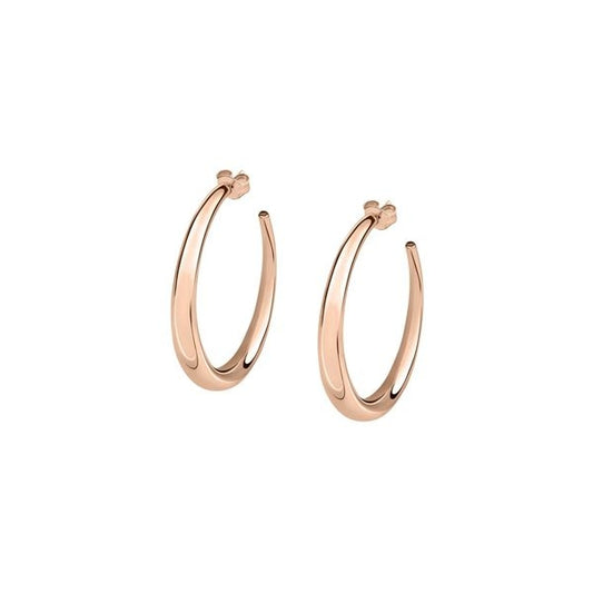LA PETITE STORY JEWELRY Mod. LPS01AQB15 rose gold hoop earrings