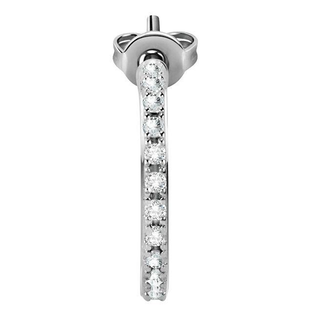 Elegant earring from LA PETITE STORY JEWELRY Mod. LPS02ARQ25 with sparkling gemstones in a silver setting.