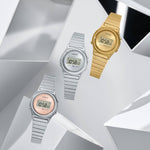 CASIO VINTAGE Mod. MINI COLLECTION SLIM ROUND - ANTIQUE PINK WATCHES