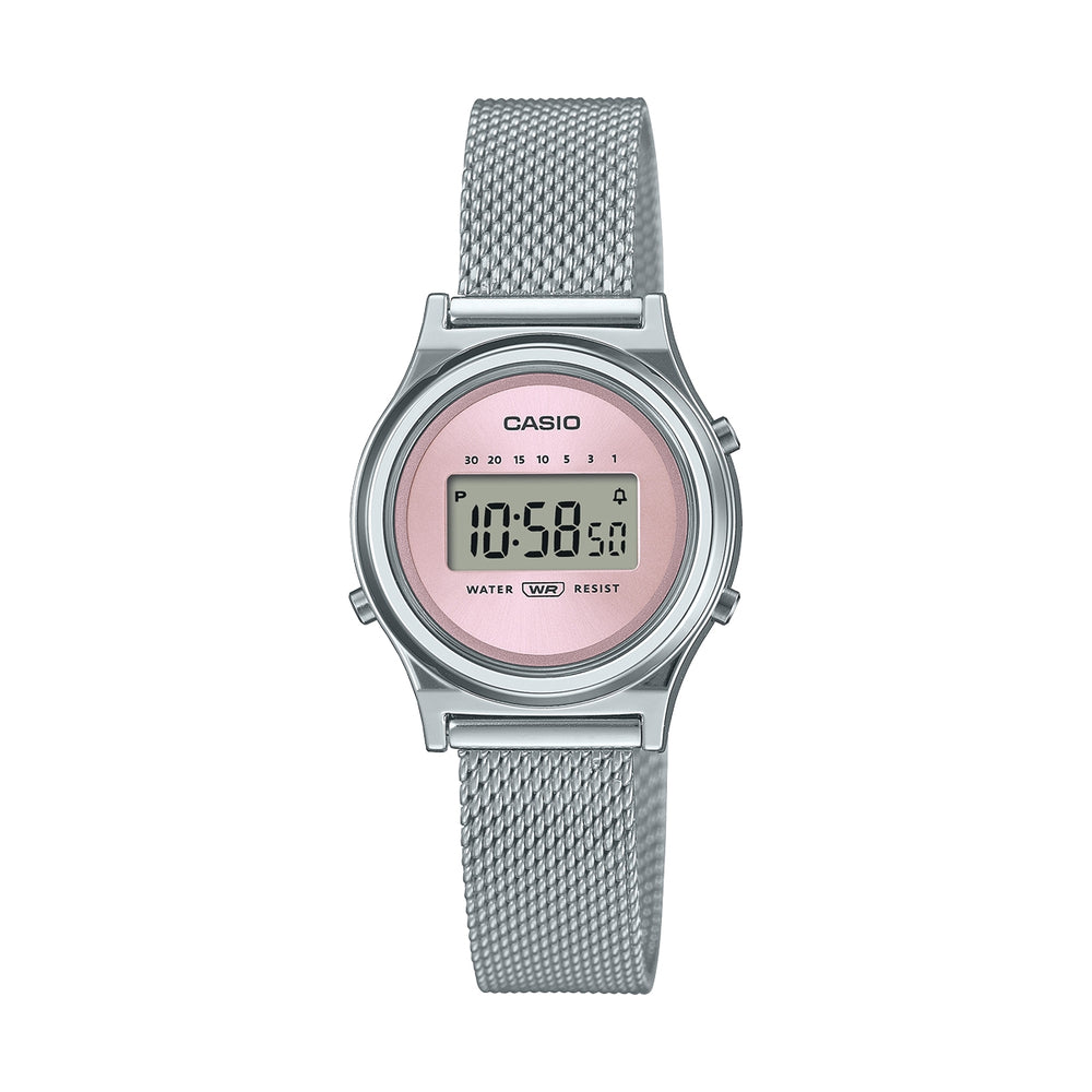 CASIO VINTAGE Mod. MINI COLLECTION SLIM - ANTIQUE PINK MESH LA700WEM-4AEF