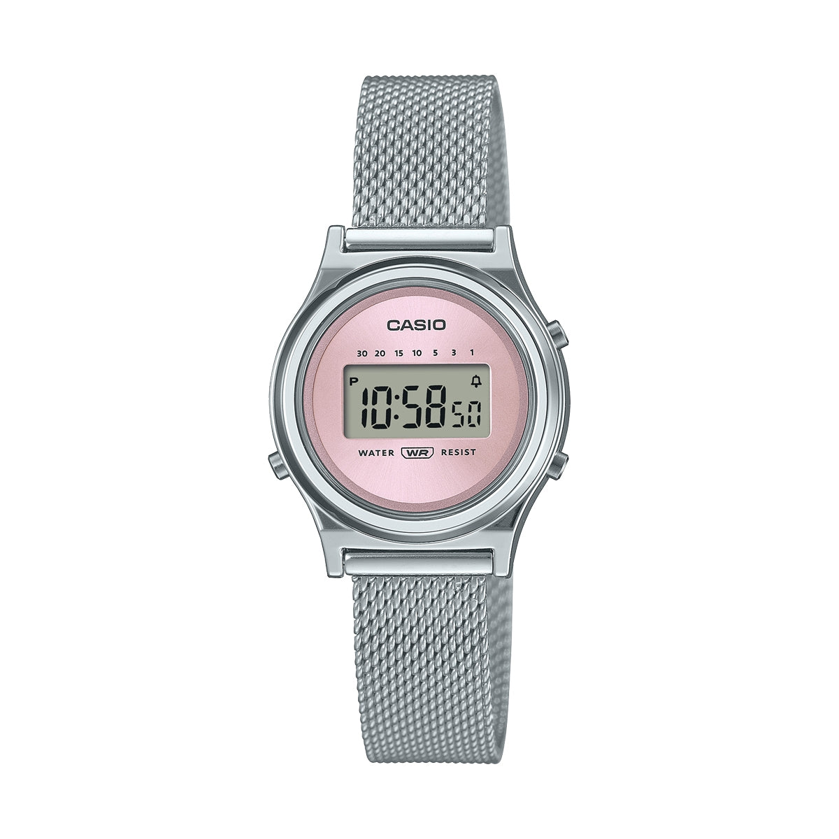 CASIO VINTAGE Mod. MINI COLLECTION SLIM - ANTIQUE PINK MESH LA700WEM-4AEF