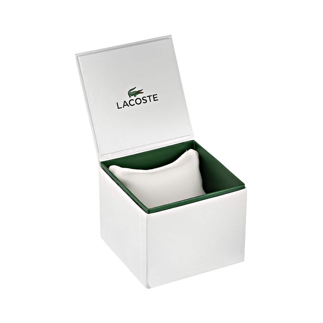 Official box for LACOSTE Mod. 2000996 ladies' watch, quartz analog, multifunction, 3 ATM water resistant, 38mm case.
