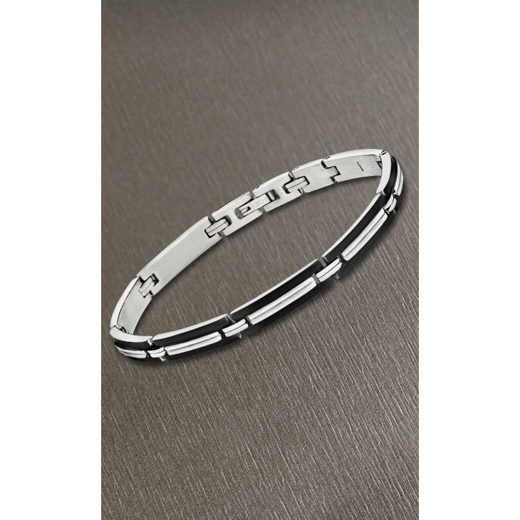 LOTUS JEWELS JEWELRY Mod. LS1803-2/1 sleek metal bracelet