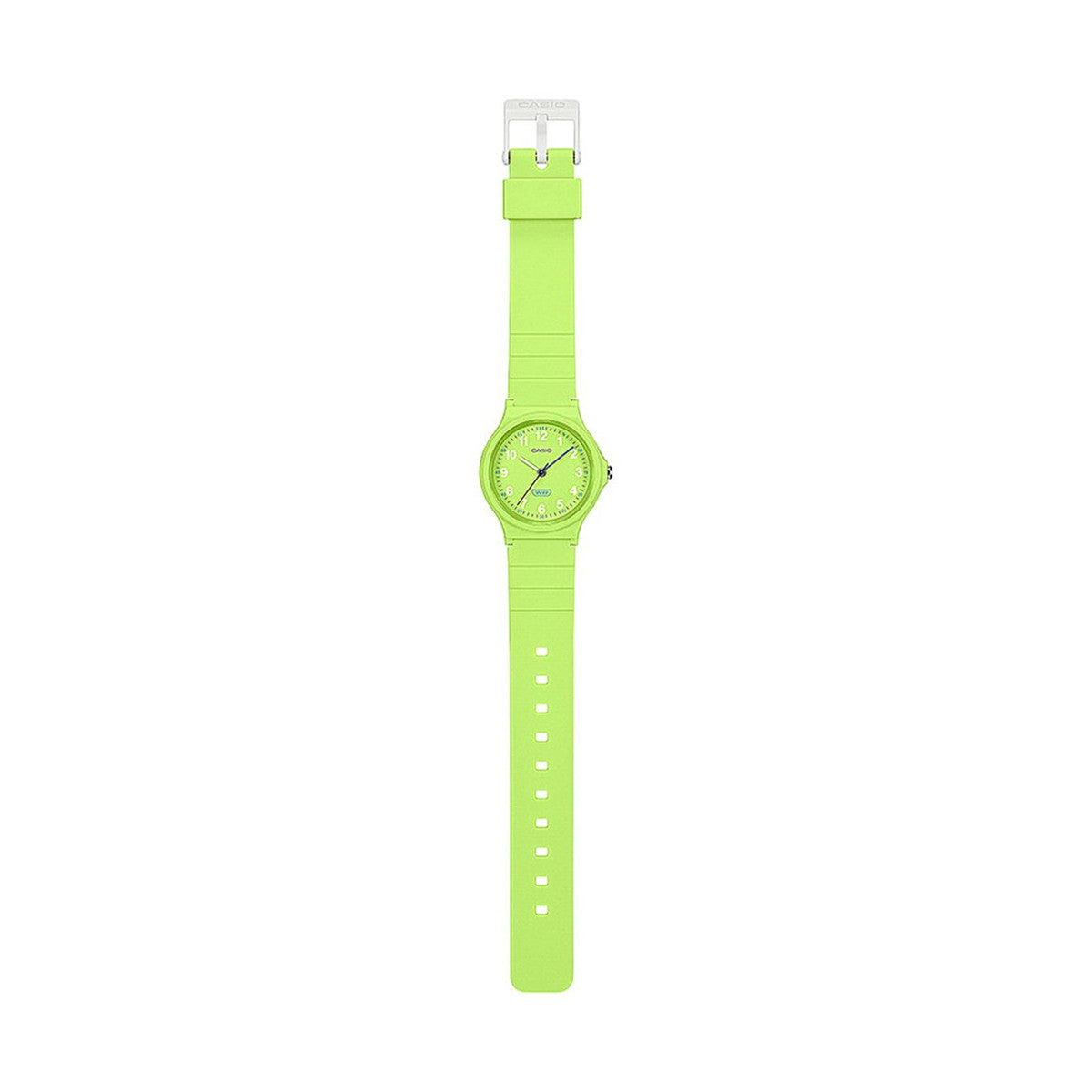CASIO TIMELESS COLLECTION Mod. POP - BIO RESIN STRAP - LEMON GREEN WATCHES