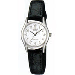 CASIO COLLECTION Mod. ONLY TIME. LEATHER - WHITE WATCHES