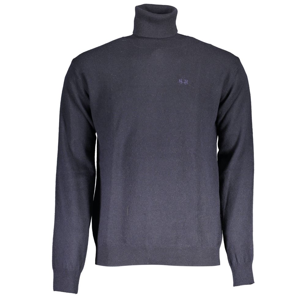 La Martina Blue Wool Sweater