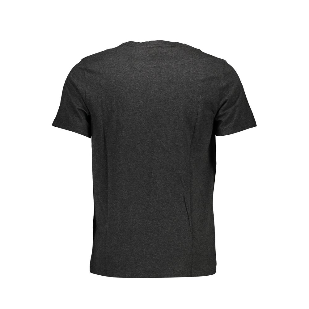 Back view of Levi's Brown Cotton Men T-Shirt showcasing soft cotton fabric and classic design.