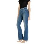 Liu Jo Blue Cotton Bootcut Jean