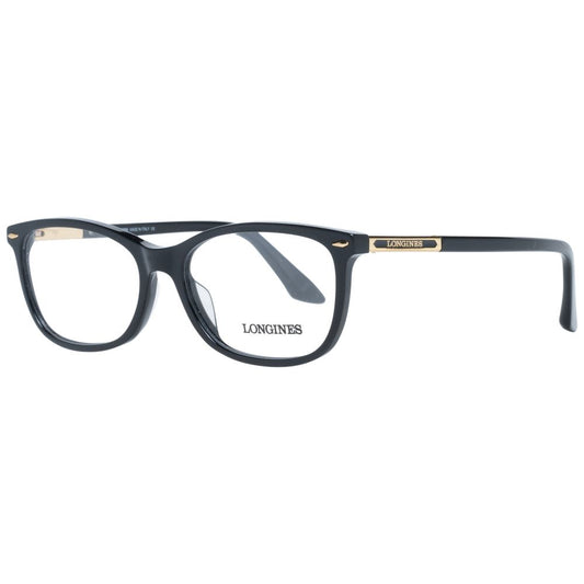 Longines Black Plastic Glasses (Frames)