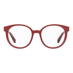 Love Moschino Multicolor Acetate Frames, women's 52/18/140 mm glasses in grid color, MOL584-C9A.