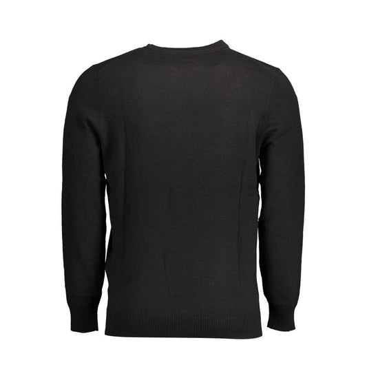 Lyle & Scott Black Cotton Sweater