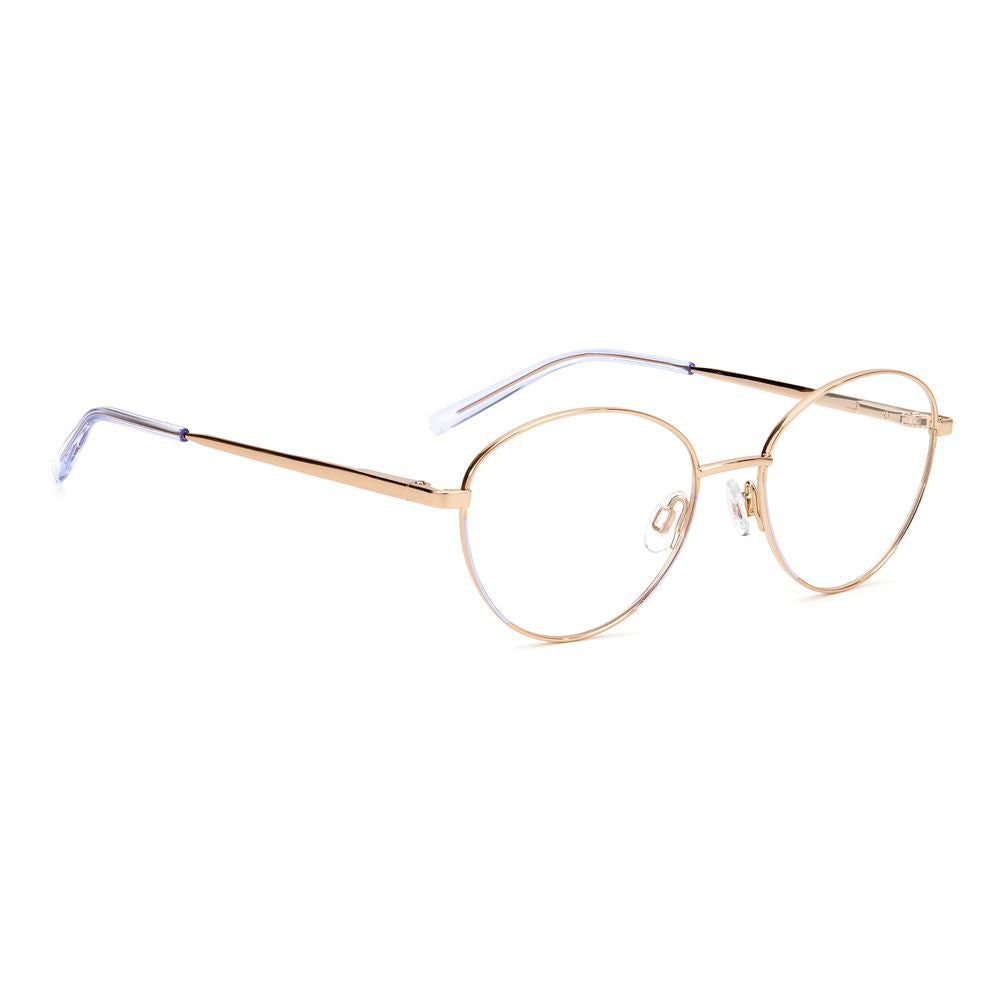 M Missoni Purple Metal Frames glasses, elegant eyewear for women, model MMI0024LTAF31, size 53/18/140 mm, purple metal material.
