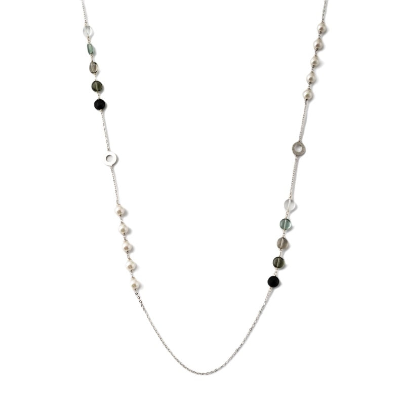 MAJORICA JEWELRY Mod. 16700.01.2.000.010.1 elegant necklace with beads and pearls
