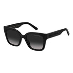 MARC JACOBS MOD. MARC 658_S sunglasses for ladies with black frames and gradient lenses.