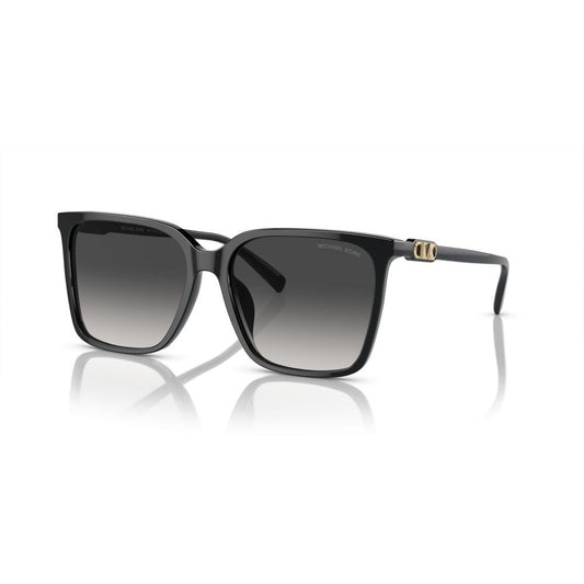 Alt Tag: MICHAEL KORS MOD. CANBERRA MK 2197U black acetate ladies sunglasses on white background