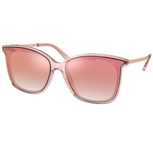 Stylish pink sunglasses for women, MICHAEL KORS MOD. ZERMATT MK 2079U, featuring a chic design and elegant look for ladies.