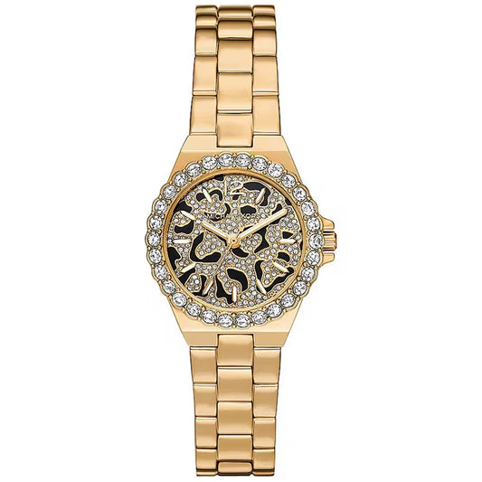 MICHAEL KORS WATCHES Mod. MK7394, gold wristwatch with quartz movement, 30mm case, 5 ATM water resistance, women's watch