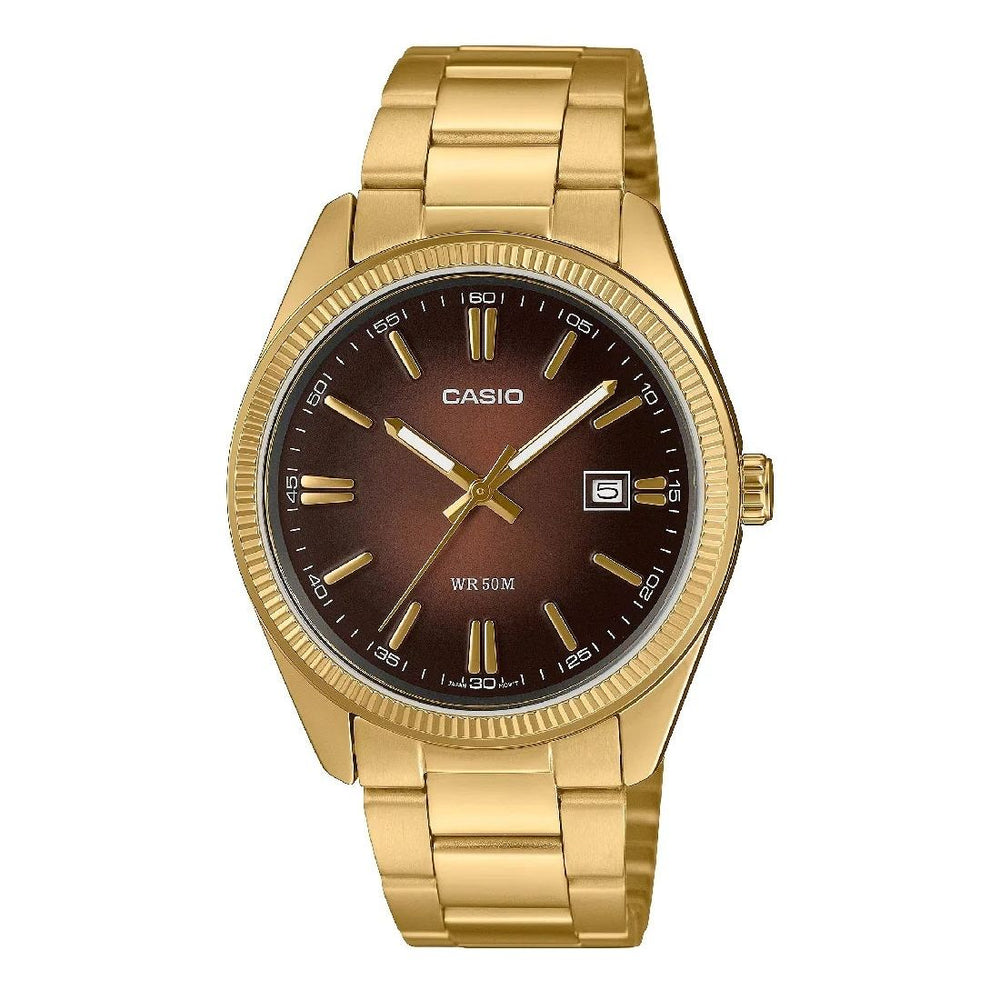CASIO COLLECTION Mod. DATE. GOLD - BRONZE WATCHES