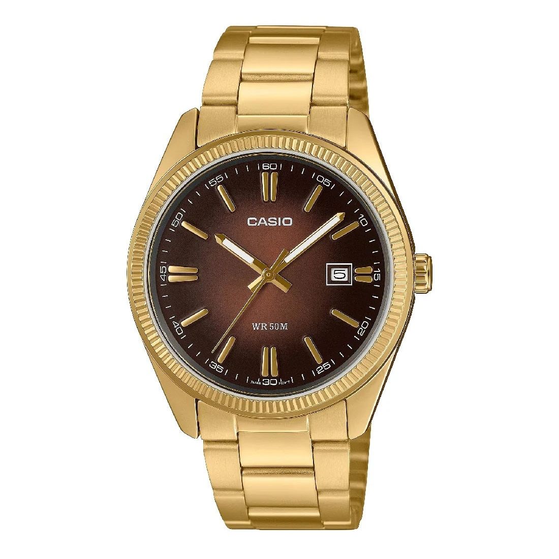 CASIO COLLECTION Mod. DATE. GOLD - BRONZE WATCHES