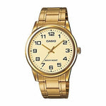CASIO COLLECTION Mod. ONLY TIME. GOLD - CHAMPAGNE WATCHES