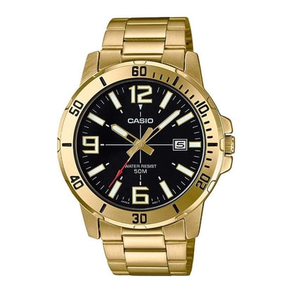 CASIO SPORT COLLECTION Mod. DIVER 50M GOLD - BLACK WATCHES