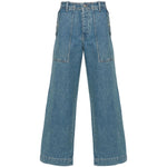 Maison Kitsuné MAISON KITSUNE' Jeans Clear Blue Jeans