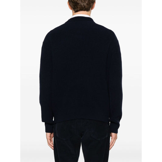 Maison Kitsuné MAISON KITSUNE' Sweaters Blue Topwear