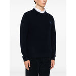 Maison Kitsuné MAISON KITSUNE' Sweaters Blue Topwear
