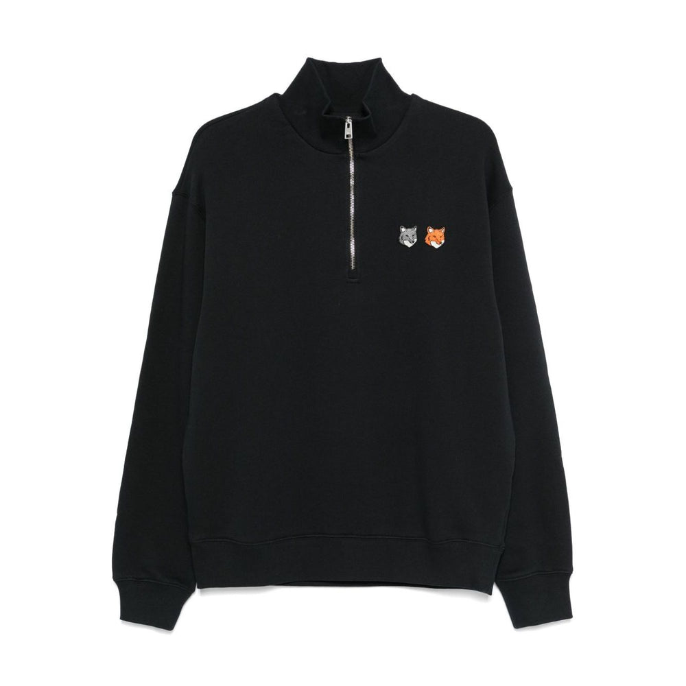 Maison Kitsuné MAISON KITSUNE' Sweaters Grey Topwear