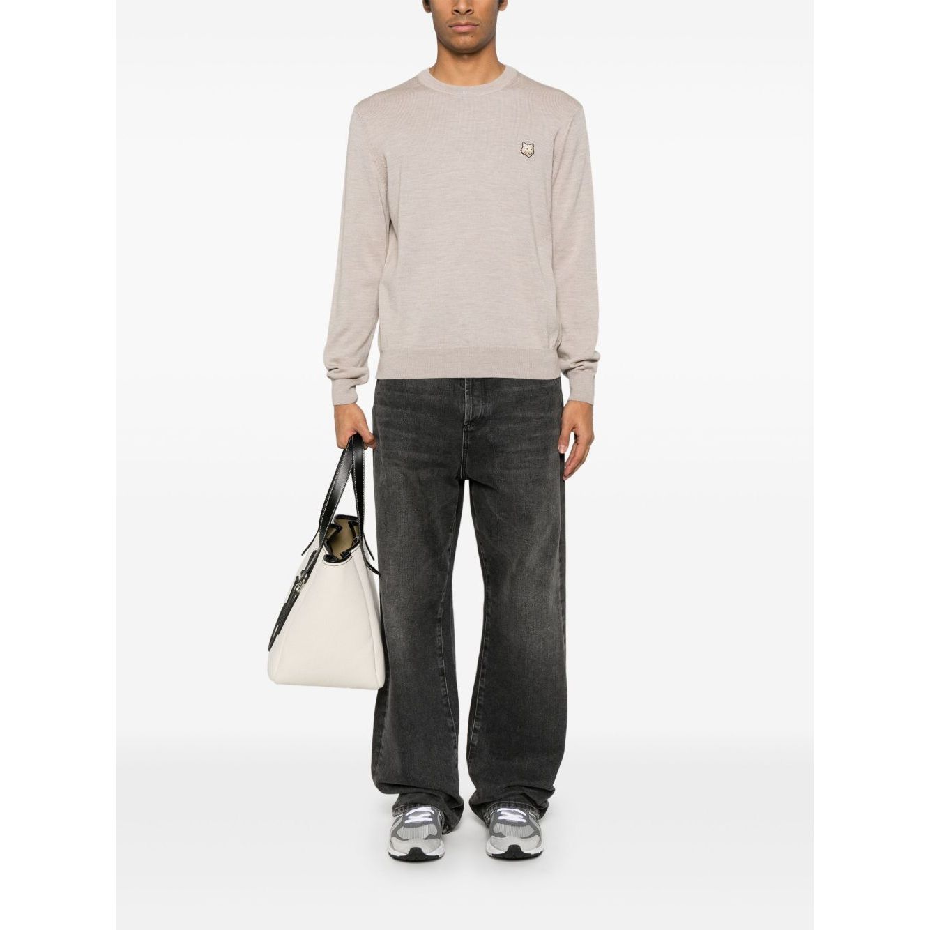Maison Kitsuné Maison Kitsune Fox motif sweater Topwear