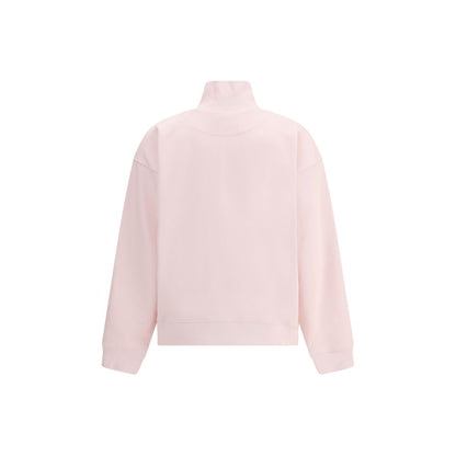 Maison Kitsuné Multicolor Cotton Sweatshirt with ribbed collar and zip